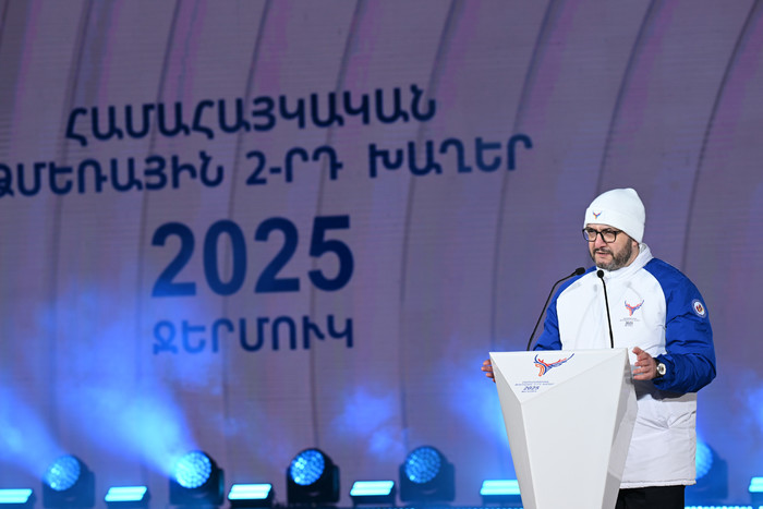 Արայիկ Հարությունյանը ներկա է գտնվել Համահայկական ձմեռային երկրորդ խաղերի բացման հանդիսավոր արարողու
