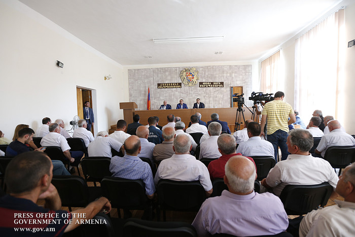 Վարչապետն այցելել է Վայոց ձորի մարզ