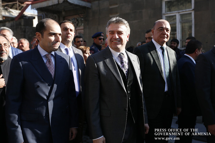 Կարեն Կարապետյանի մասնակցությամբ Գյումրիում բացվել է Կումայրի պատմական կենտրոնի զարգացման ծրագրի շրջ