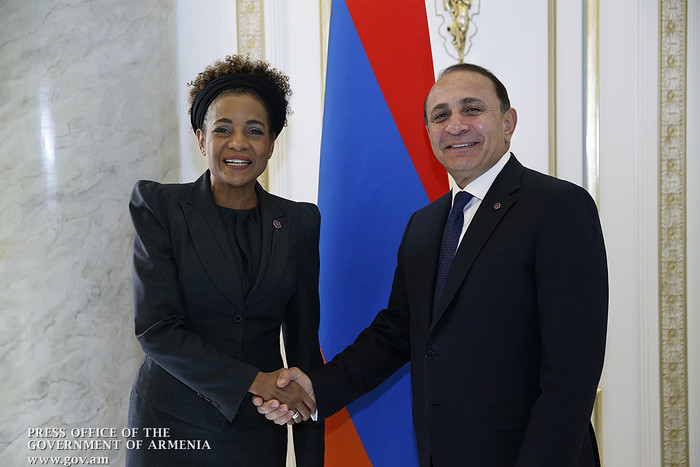 Վարչապետն  ընդունել է Ֆրանկոֆոնիայի գլխավոր քարտուղար Միկայել Ժանին