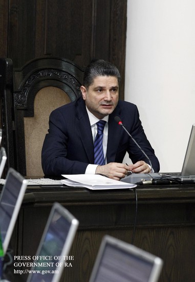 ՀՀ վարչապետ Տիգրան Սարգսյանի ներածական խոսքը կառավարության նիստի ժամանակ