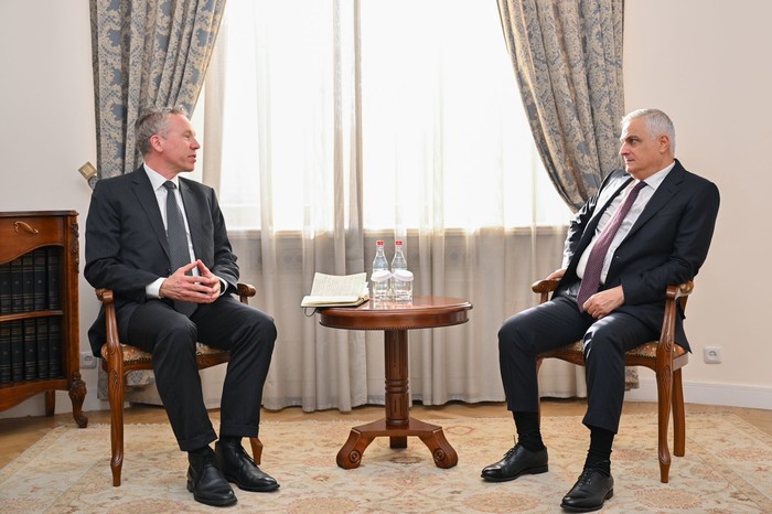Փոխվարչապետ Մհեր Գրիգորյանն ընդունել է ԱՄՀ հայաստանյան առաքելության ղեկավարին