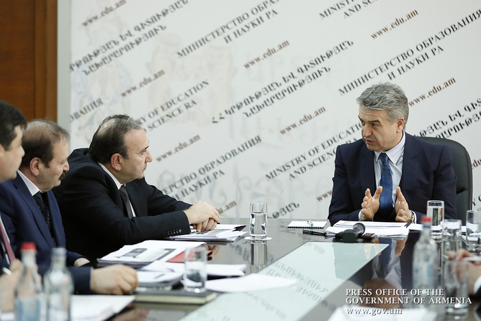 Մեր խնդիրը ժամանակակից, լավ կրթական համակարգ ունենալն է. Կարեն Կարապետյանն այցելել է Կրթության և գիտ