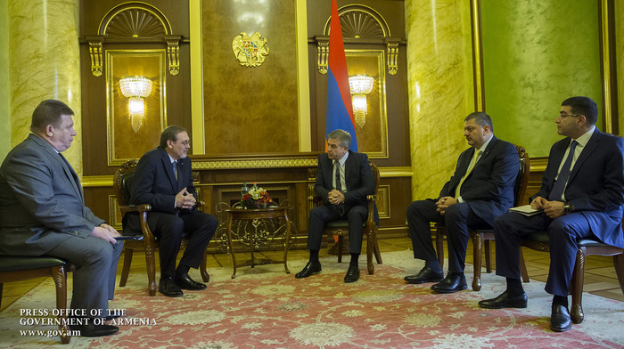 Վարչապետն ընդունել է Հայաստանում Ռուսաստանի դեսպանին
