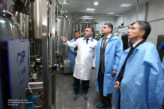 Վարչապետը ծանոթացել է պետական աջակցությամբ զարգացող դեղագործական ընկերության գործունեությանը