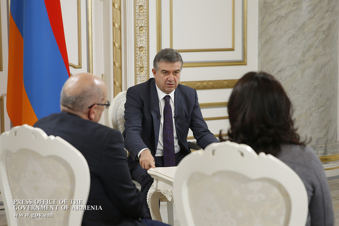ՀՀ վարչապետ Կարեն Կարապետյանի հարցազրույցը հեռուստաընկերություններին
