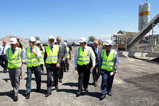 Վարչապետն աշխատանքային այցով եղել է Արարատի մարզում