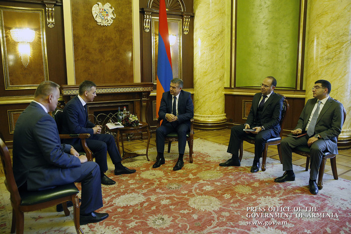 Վարչապետն ընդունել է «Ռուսական երկաթուղիներ» ԲԲԸ-ի փոխնախագահին և «Հարավկովկասյան երկաթուղի» ՓԲԸ-ի գ