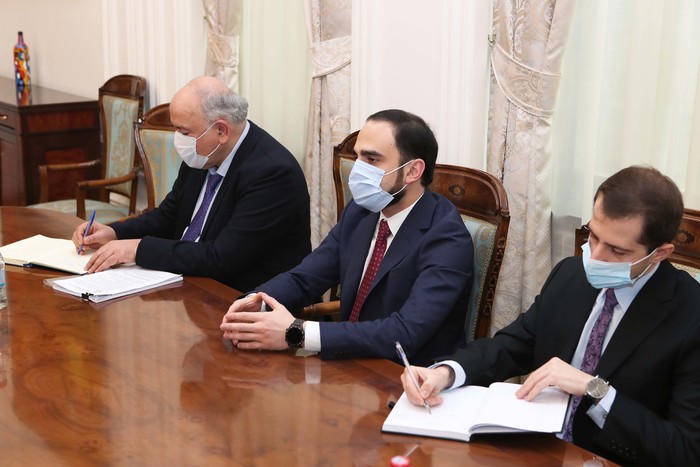 Փոխվարչապետն ընդունել է «Վեոլիա» ընկերության՝ Հայաստանի հարցերով տնօրենին