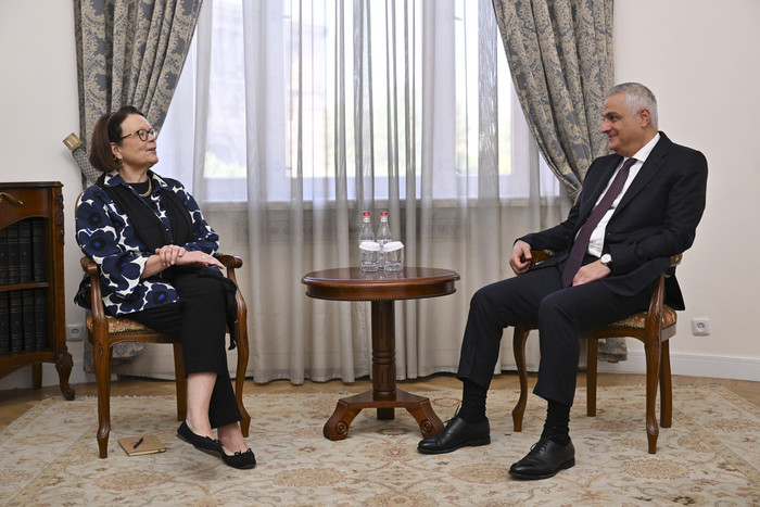 Փոխվարչապետ Մհեր Գրիգորյանն ընդունել է Ֆինլանդիայի դեսպանին