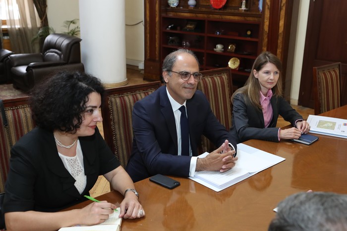 Փոխվարչապետ Մհեր Գրիգորյանն ընդունել է  ԱՄՀ Մերձավոր Արևելքի և Կենտրոնական Ասիայի տարածաշրջանային տն