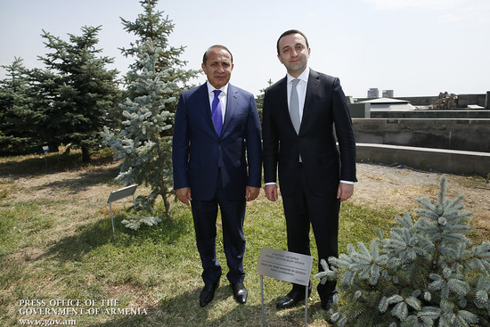 Վրաստանի վարչապետի գլխավորած պատվիրակությունը ժամանել է Երևան