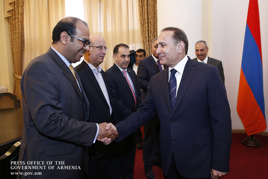 Վարչապետն ընդունել է Քուվեյթի խորհրդարանական պատվիրակությանը