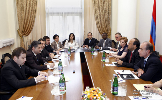 Վարչապետն ընդունել է Համաշխարհային բանկի պատվիրակությանը