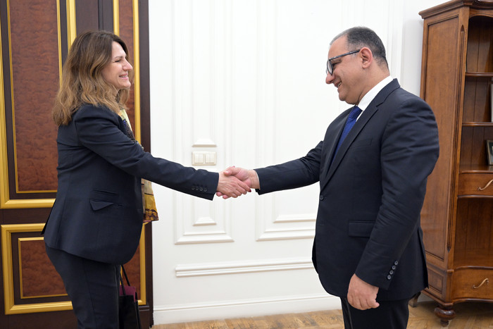 Փոխվարչապետ Տիգրան Խաչատրյանն  ընդունել է ԱՄՀ հայաստանյան առաքելության ղեկավարին