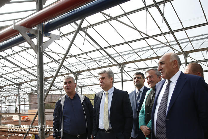 Կարեն Կարապետյանն Արագածոտնի մարզում ծանոթացել է մի շարք ներդրումային ծրագրերի ընթացքին