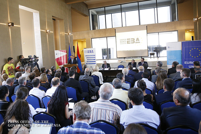 Վարչապետը ներկա է գտնվել «Եվրոպական բիզնես հեռանկարները, խոչընդոտները և հնարավորությունները Հայաստան