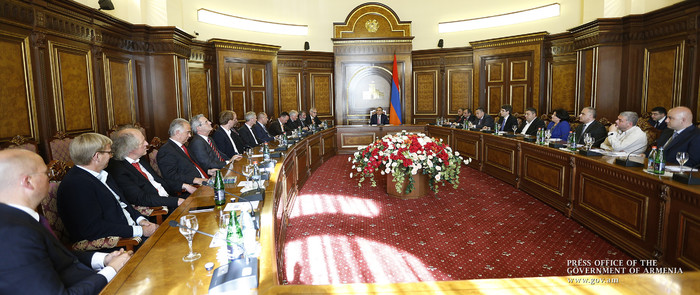 Վարչապետն ընդունել է գերմանացի մի խումբ գործարարների