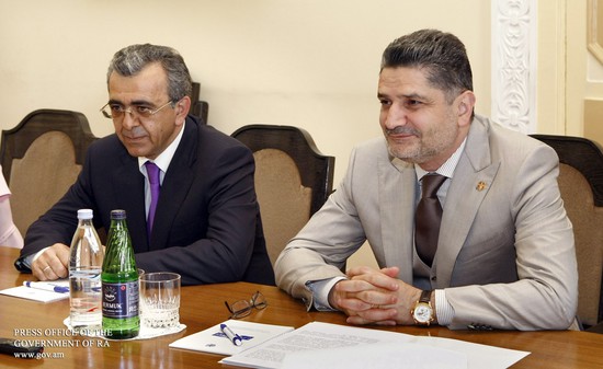 Տիգրան Սարգսյանն ընդունել է Ալեքսանդր Ցվետկովին