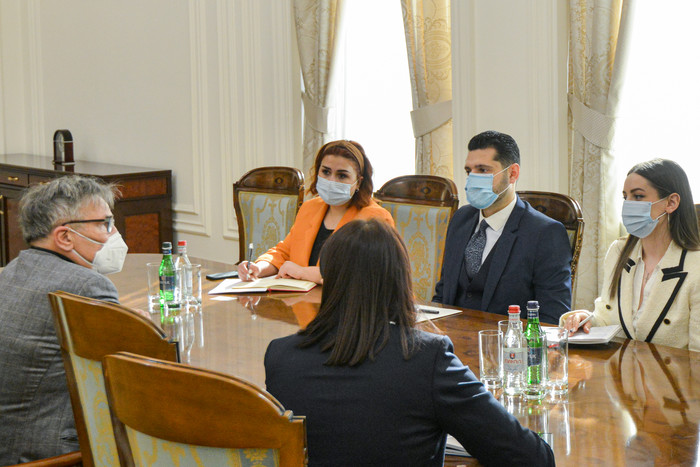 Փոխվարչապետ Համբարձում Մաթևոսյանն ընդունել է «Կոնրադ Ադենաուեր» հիմնադրամի ներկայացուցիչ Թոմաս Շրապե