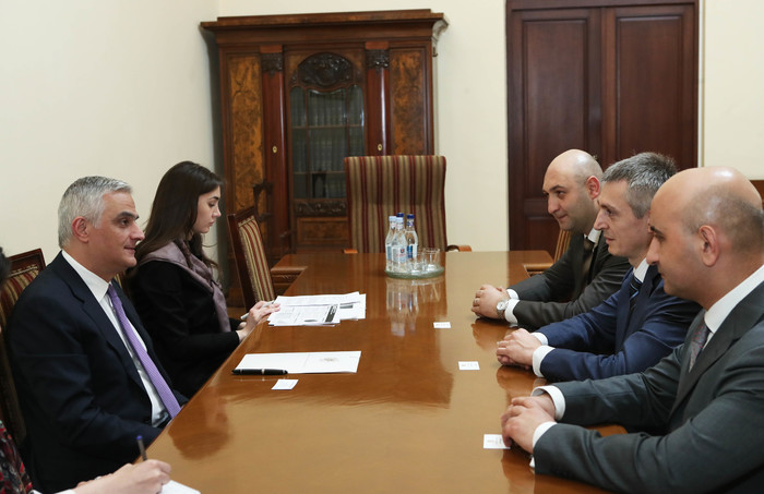 Փոխվարչապետ Մհեր Գրիգորյանն ընդունել է Կայունացման և զարգացման եվրասիական հիմնադրամի տնօրենին
