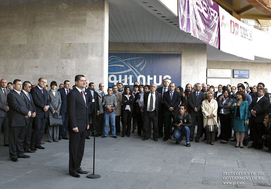 Տիգրան Սարգսյանը մասնակցել է «Դիջիթեք 2010» ցուցահանդեսի բացմանը