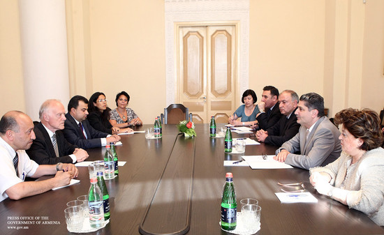 Հանդիպում ԵԽ-ի տեղական ու տարածքային իշխանությունների կոնգրեսի պատվիրակության հետ