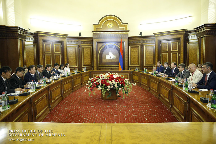 Վարչապետն ընդունել է Ճապոնիայի միջազգային համագործակցության գործակալության նախագահին