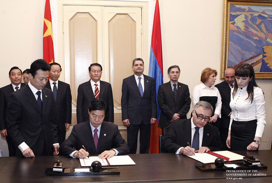 Քննարկվել են հայ-չինական համագործակցության զարգացման հեռանկարները