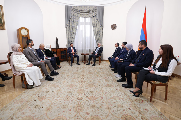 Փոխվարչապետ Մհեր Գրիգորյանն ընդունել է ԱՄԷ Դաշնային ազգային խորհրդի պատվիրակությանը