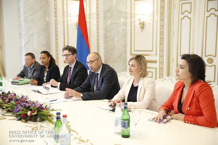 Վարչապետն ընդունել է Գերմանական զարգացման բանկի (KfW) պատվիրակությանը