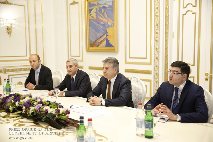 Կարեն Կարապետյանն ընդունել է Չինաստանի դեսպանին և «Սինոհիդրո» ընկերության փոխնախագահին