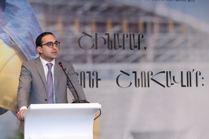 Փոխվարչապետ Տիգրան Ավինյանը մասնակցել է Շինարարի օրվան նվիրված միջոցառմանը