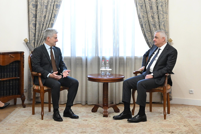 Փոխվարչապետ Մհեր Գրիգորյանն ընդունել է ԵՆԲ պատվիրակությանը