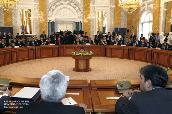 Տեղի է ունեցել ԱՊՀ կառավարությունների ղեկավարների խորհրդի հերթական նիստը
