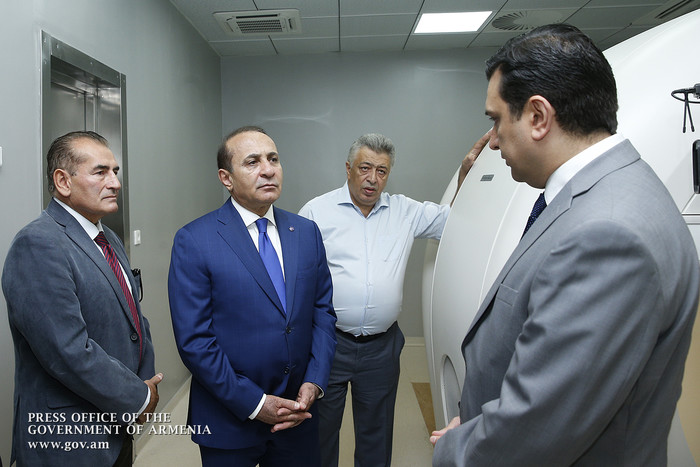 Վարչապետը ծանոթացել է Ռադիոիզոտոպների արտադրության և մոլեկուլյար ախտորոշման կենտրոնի կառուցման աշխատ
