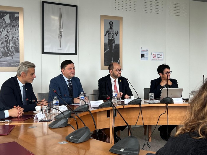 Արայիկ Հարությունյանը հանդիպումներ է ունեցել Փարիզ 2024-ի Օլիմպիական և պարալիմպիկ խաղերի կազմակերպմա