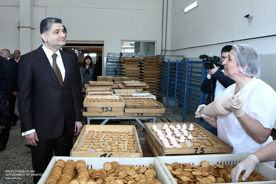Տիգրան Սարգսյանը ծանոթացել է սննդի արդյունաբերության ոլորտում գործող ընկերության ներդրումային ծրագրե