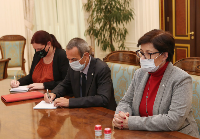 Փոխվարչապետ Տիգրան Ավինյանն ընդունել է ԿԽՄԿ ներկայացուցիչներին
