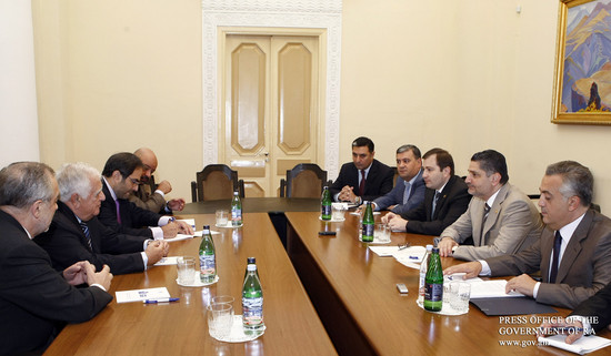 Վարչապետն ընդունել է Լիբանանի պետական նախարարին
