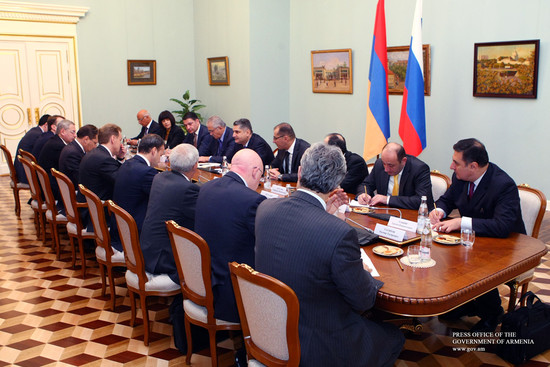 ՀՀ վարչապետ Տիգրան Սարգսյանը հանդիպումներ է ունեցել ՌԴ բարձրաստիճան պաշտոնյաների հետ