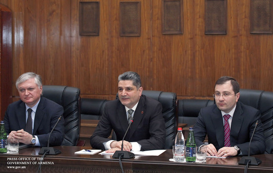 Տիգրան Սարգսյանն ընդունել է Սերգեյ Լավրովին
