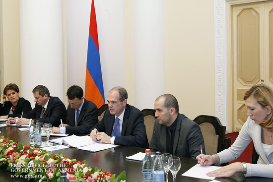 ՀՀ վարչապետն ընդունել է ԱՄՀ հայաստանյան առաքելության ղեկավարի գլխավորած պատվիրակությանը