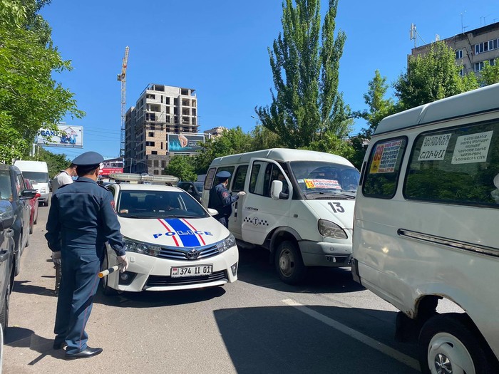 Հանրային տրանսպորտի նկատմամբ վերահսկողական խիստ միջոցառումներ են իրականացվել Երեվանի Դավթաշեն վարչակ