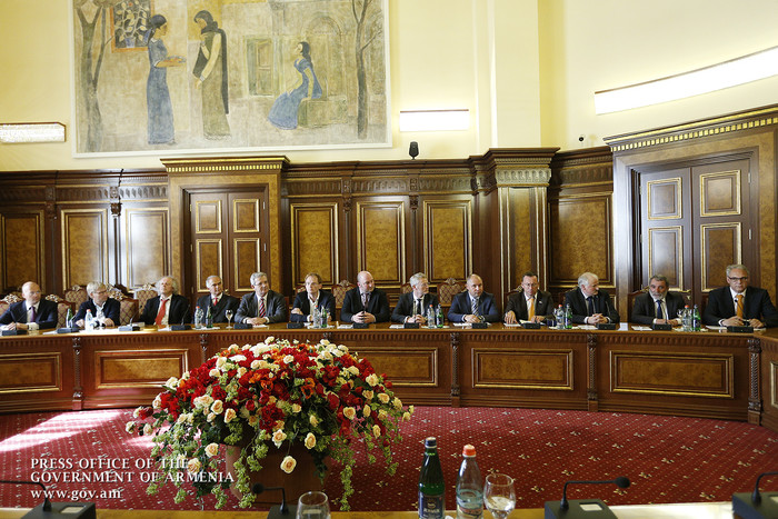 Վարչապետն ընդունել է գերմանացի մի խումբ գործարարների