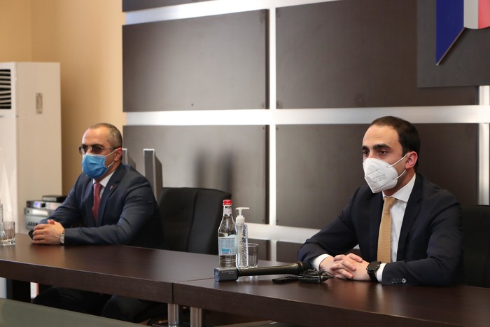 Փոխվարչապետ Տիգրան Ավինյանը աշխատակազմին է ներկայացրել ՊԵԿ նորանշանակ նախագահին