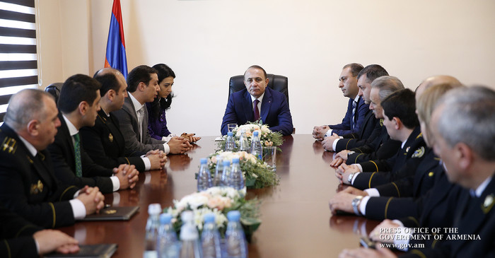 Վարչապետը Հարկադիր կատարման ծառայության աշխատակազմին է ներկայացրել նորանշանակ գլխավոր հարկադիր կատար