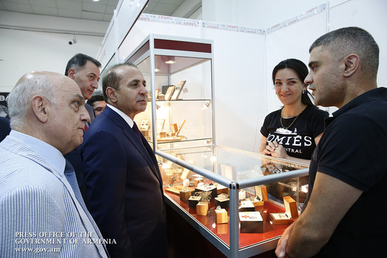 Երևանում բացվել է «Ոսկեգործություն 2014» 11-րդ միջազգային ցուցահանդես-վաճառքը