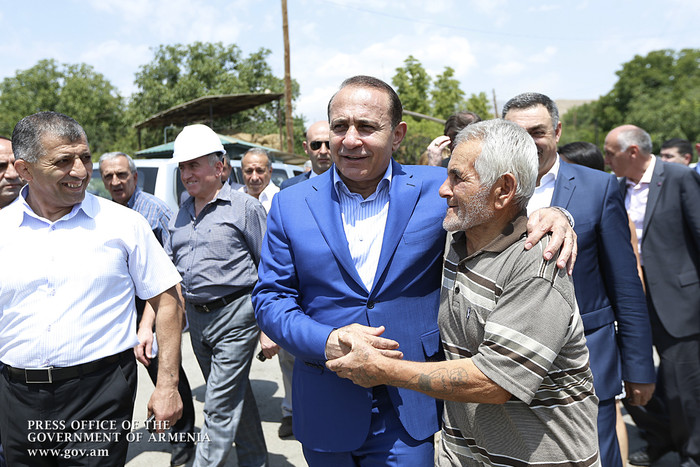 Վարչապետն այցելել է Վայոց ձորի մարզ