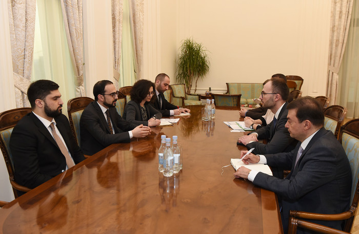 Փոխվարչապետ Տիգրան Ավինյանն ընդունել է Եվրոպական ներդրումային բանկի պատվիրակությանը